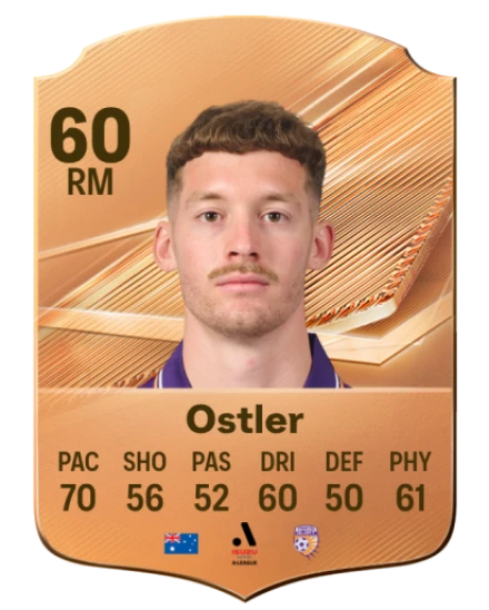 Ostler 60 Bronze RM FC 27 card