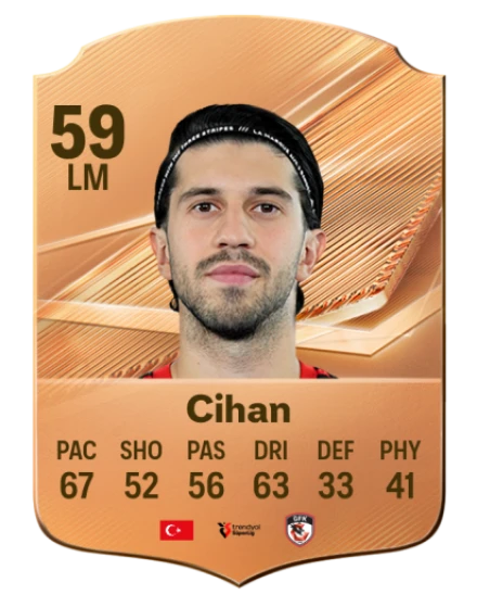 Cihan 59 Bronze LM FC 27 card