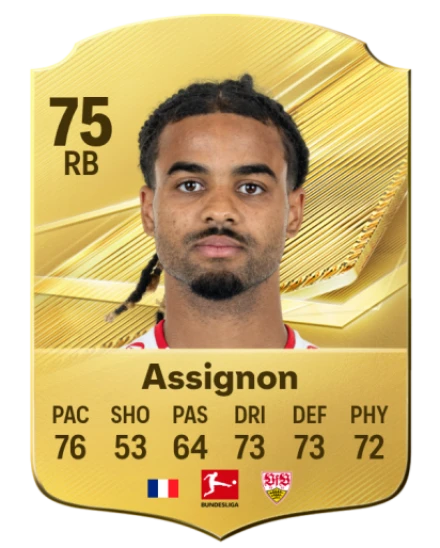 Assignon 75 Common RB FC 26 card