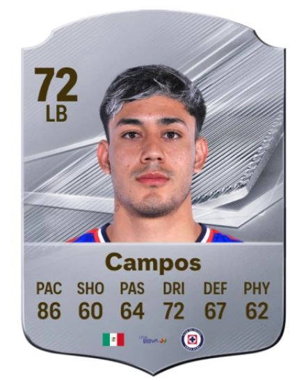 Campos 72 Silver LB FC 27 card