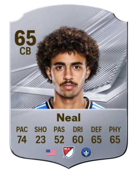 Neal 65 Silver CB FC 27 card