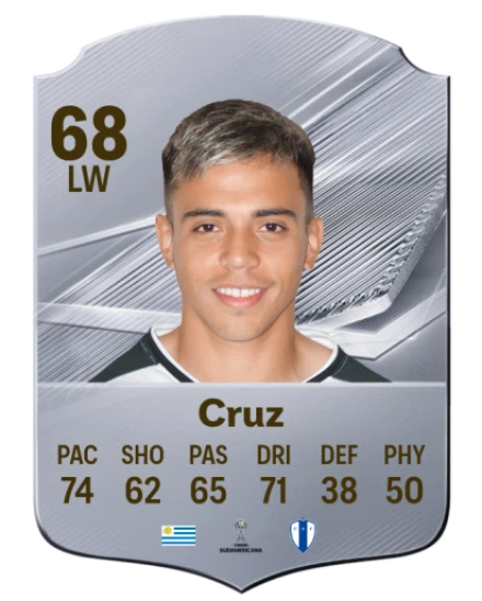 Cruz 68 Common LW FC 26 card