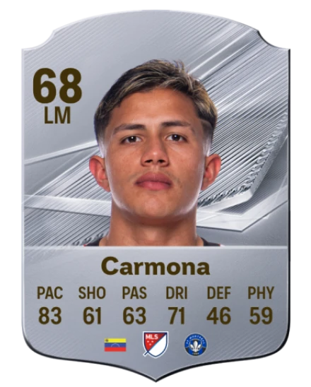 Carmona 68 Common LM FC 26 card