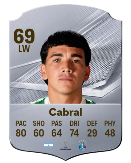 Cabral 69 Common LW FC 26 card