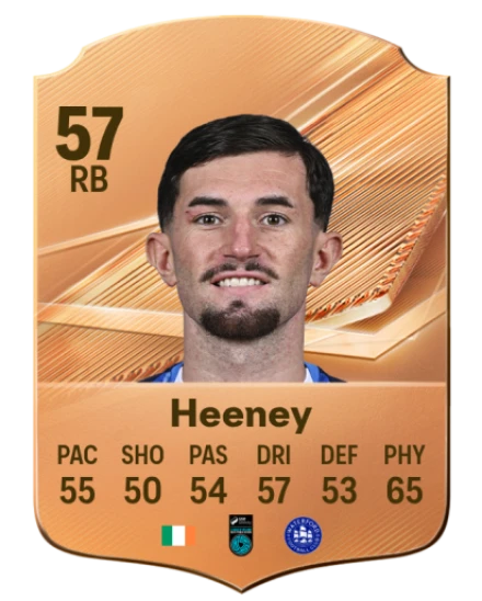 Heeney 57 Bronze RB FC 27 card