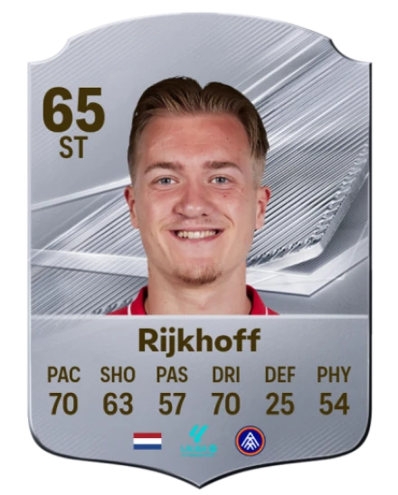 Rijkhoff 65 Silver ST FC 27 card