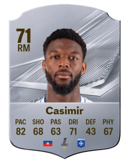 Casimir 71 Common RM FC 26 card