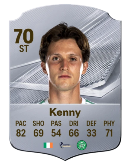 Kenny 70 Rare ST FC 26 card
