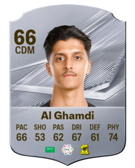 Al Ghamdi 66 Common CDM FC 26 card