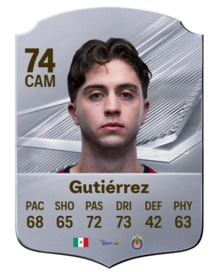 Gutiérrez 74 Common CAM FC 26 card