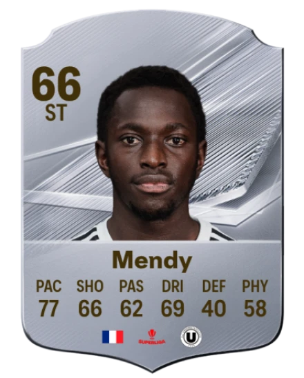 Mendy 66 Silver ST FC 27 card