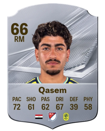 Qasem 66 Common RM FC 26 card