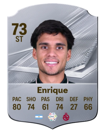 Enrique 73 Common ST FC 26 card