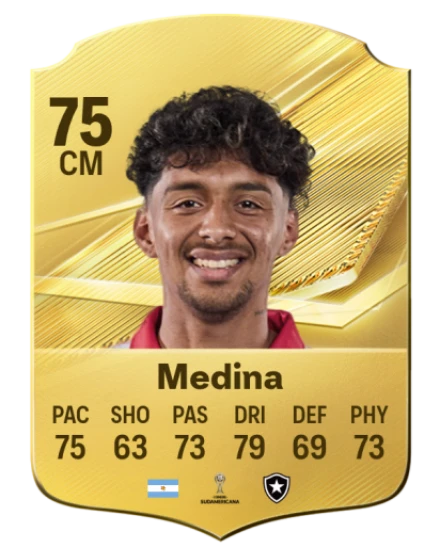 Medina 75 Common CM FC 26 card