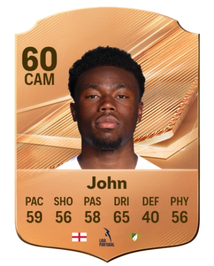 John 60 Bronze CAM FC 27 card