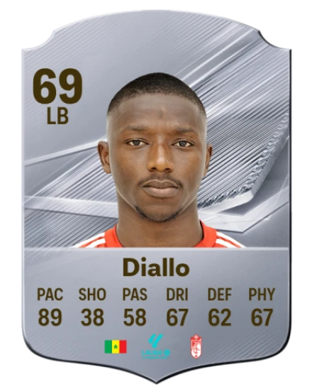 Diallo 69 Common LB FC 26 card