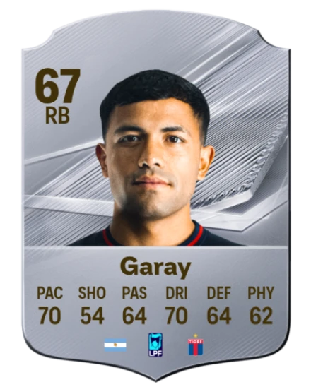 Garay 67 Silver RB FC 27 card