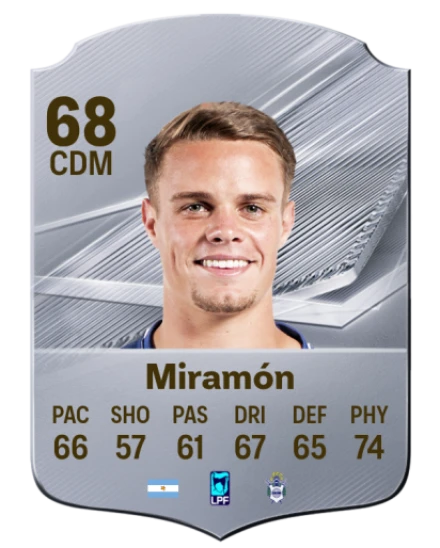 Miramón 68 Common CDM FC 26 card
