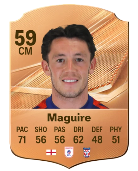 Maguire 59 Bronze CM FC 27 card