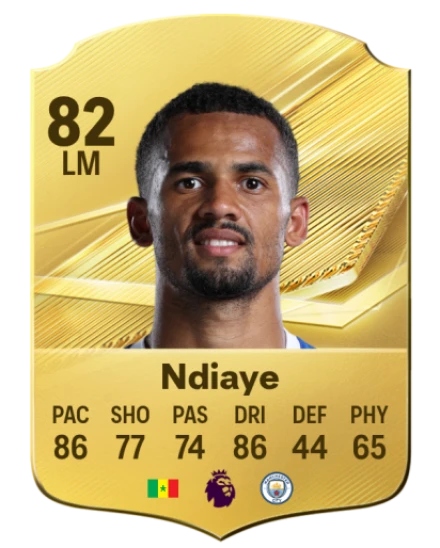 Ndiaye 82 Rare LM FC 26 card
