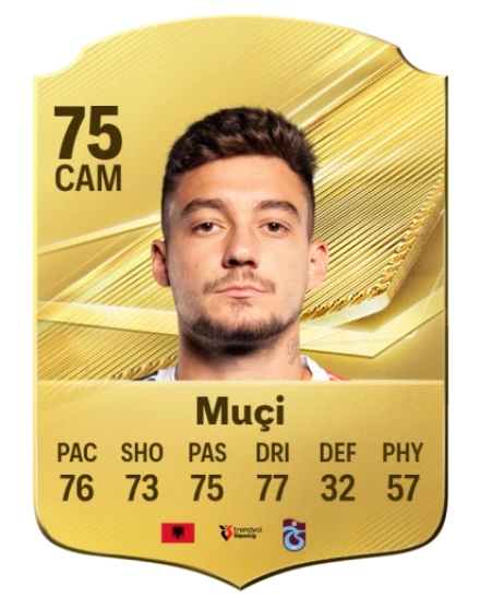 Muçi 75 Common CAM FC 26 card