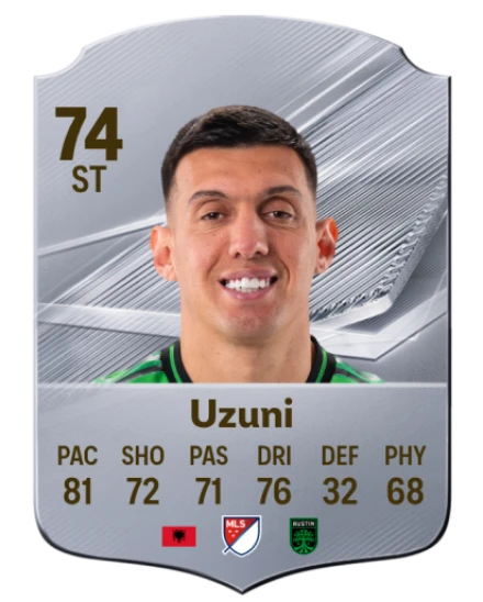 Uzuni 74 Common ST FC 26 card