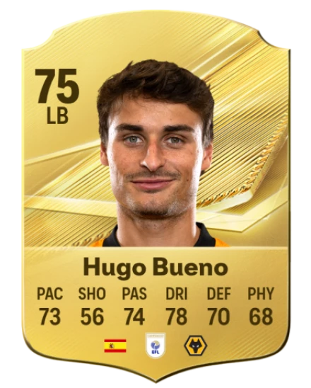 Hugo Bueno 75 Common LB FC 26 card