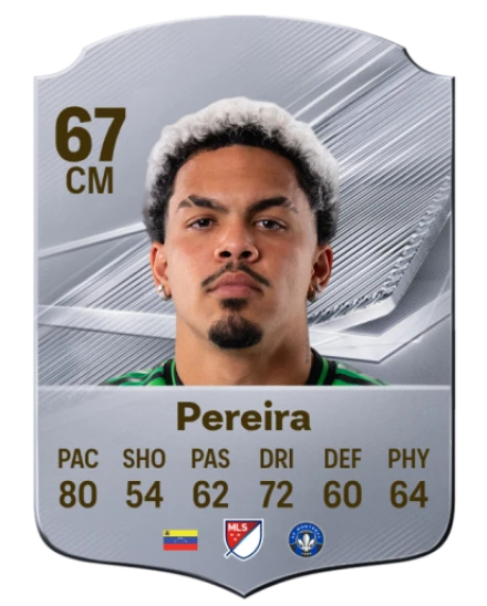 Pereira 67 Common CM FC 26 card