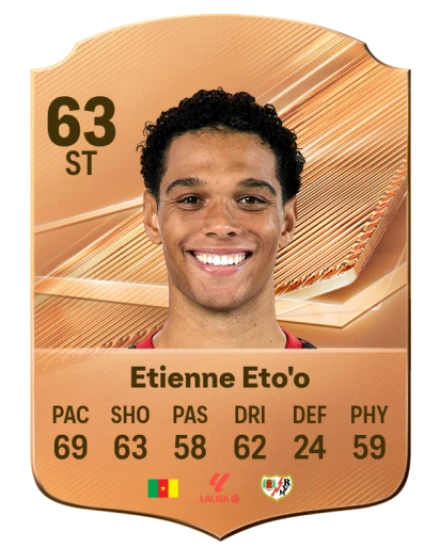 Etienne Eto'o 63 Bronze ST FC 27 card