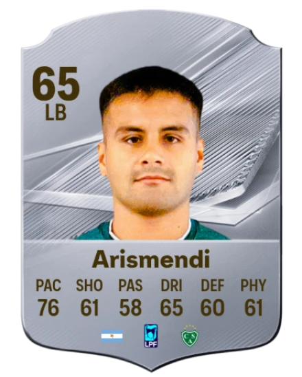 Arismendi 65 Silver LB FC 27 card