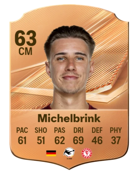 Michelbrink 63 Bronze CM FC 27 card