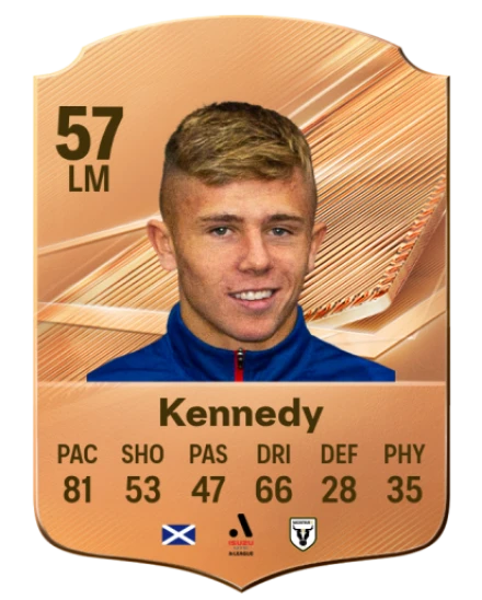 Kennedy 57 Bronze LM FC 27 card