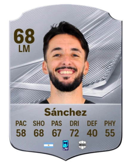 Sánchez 68 Common LM FC 26 card