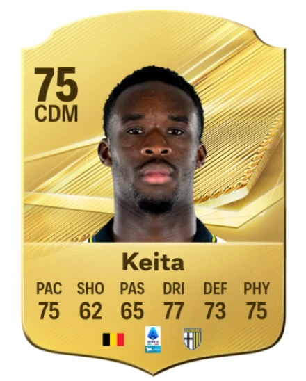 Keita 75 Common CDM FC 26 card