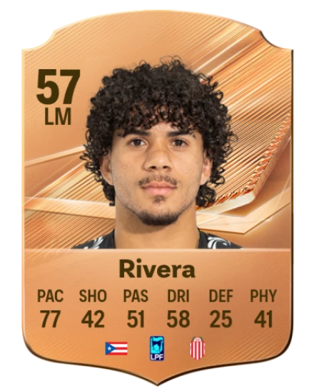 Rivera 57 Common LM FC 26 card