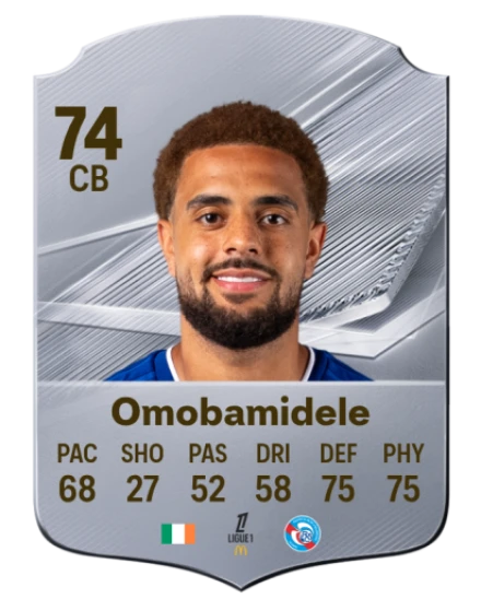 Omobamidele 74 Rare CB FC 26 card
