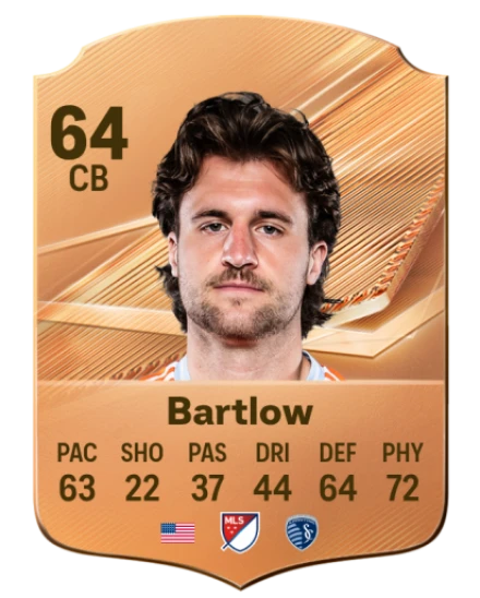 Bartlow 64 Rare CB FC 26 card