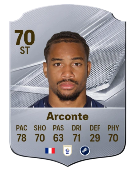 Arconte 70 Silver ST FC 27 card