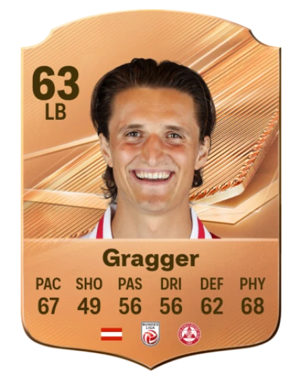 Gragger 63 Common LB FC 26 card