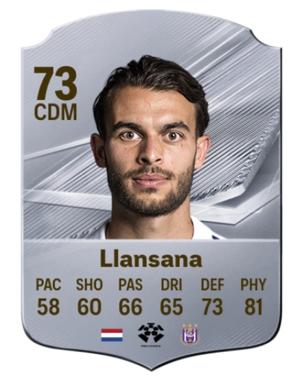 Llansana 73 Common CDM FC 26 card