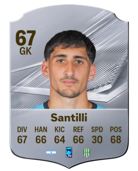 Santilli 67 Common GK FC 26 card