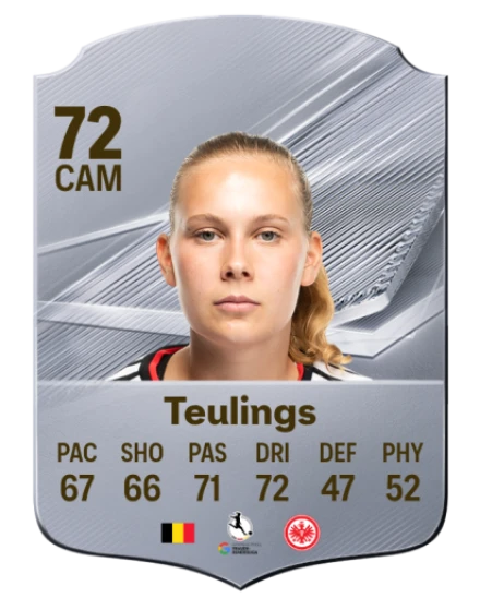 Teulings 72 Common CAM FC 26 card