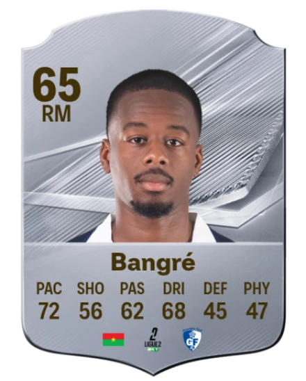 Bangré 65 Silver RM FC 27 card