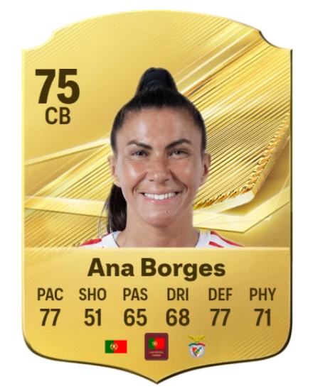Ana Borges 75 Common CB FC 26 card