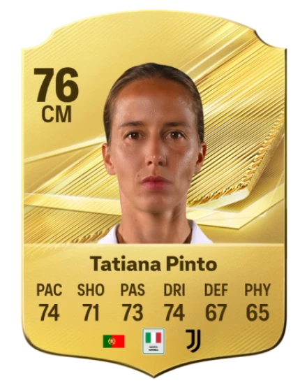 Tatiana Pinto 76 Common CM FC 26 card