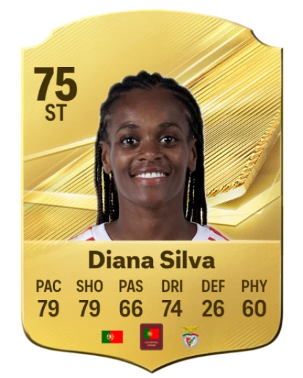 Diana Silva 75 Common ST FC 26 card