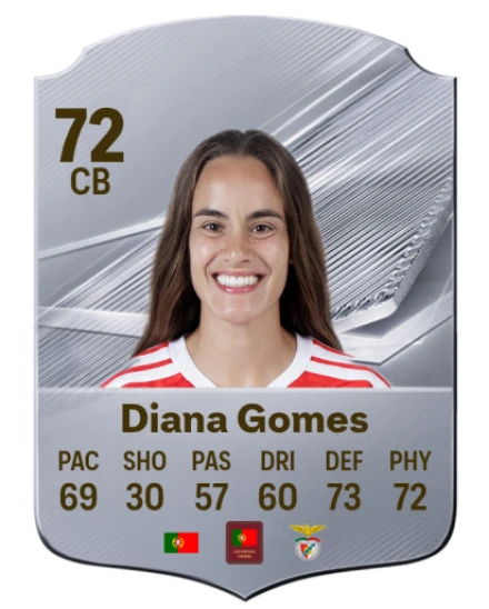 Diana Gomes 72 Common CB FC 26 card