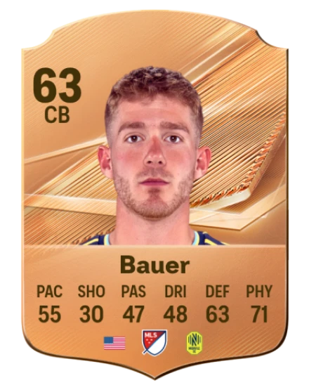 Bauer 63 Bronze CB FC 27 card
