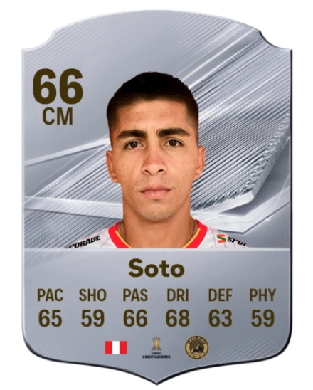 Soto 66 Common CM FC 26 card