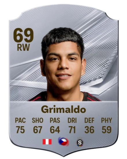 Grimaldo 69 Common RW FC 26 card